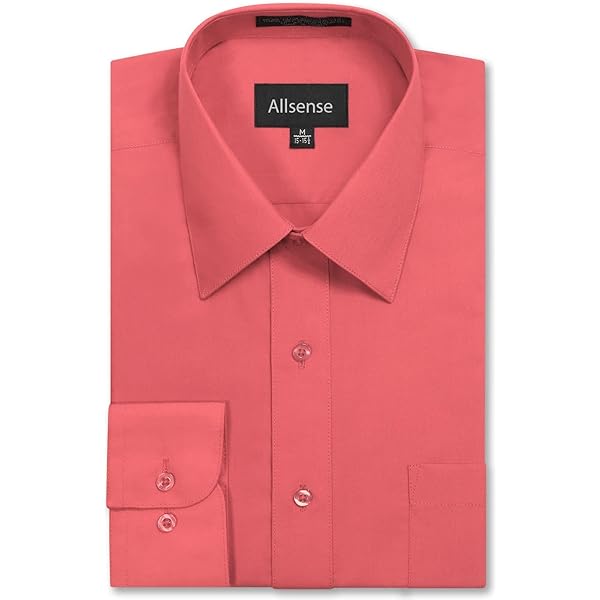 Amazon.com: King Formal Wear Elegant Men's Button Down Coral Dress